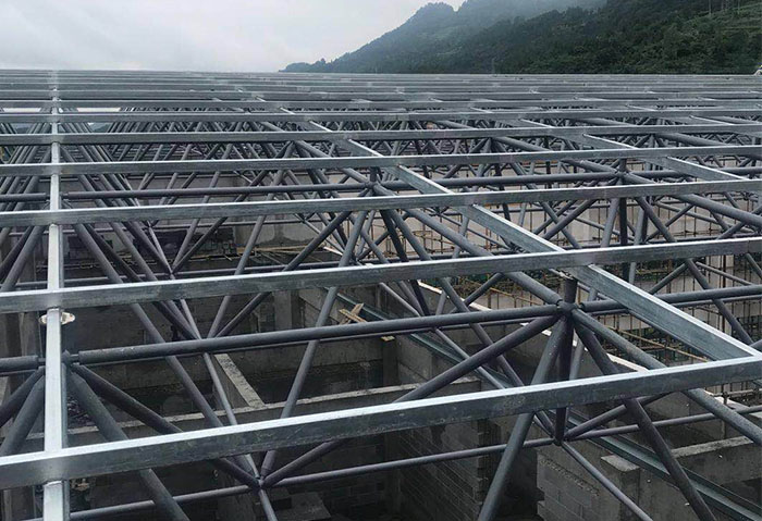 舒兰学校艺体楼网架
